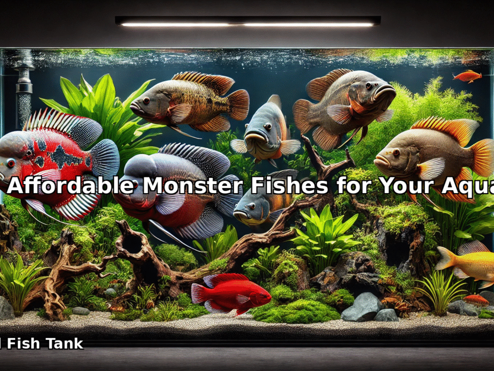 Top 6 affordable Monster fish for your aquarium