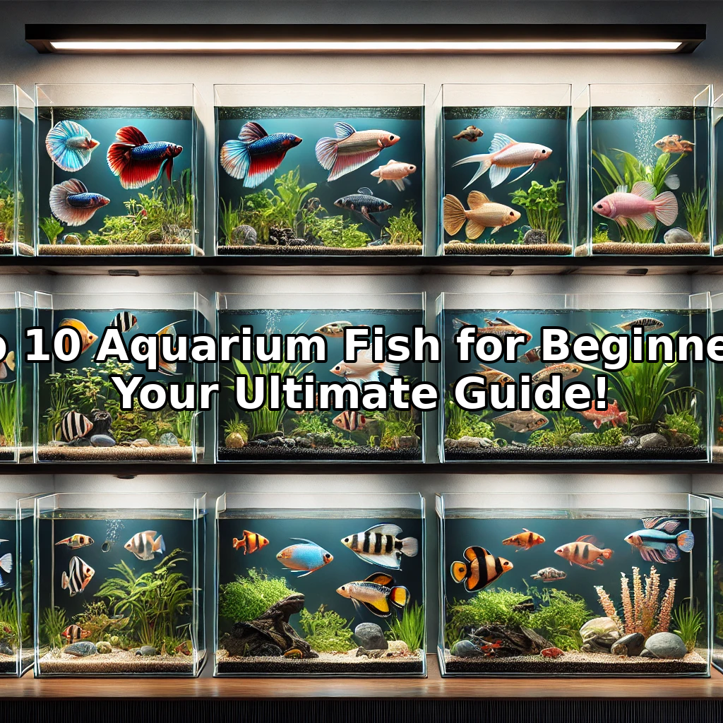 Cover image for Top 10 aquarium fish for beginners 2027